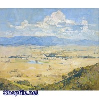 Tranh sơn dầu cùng cao nguyên màu mỡ